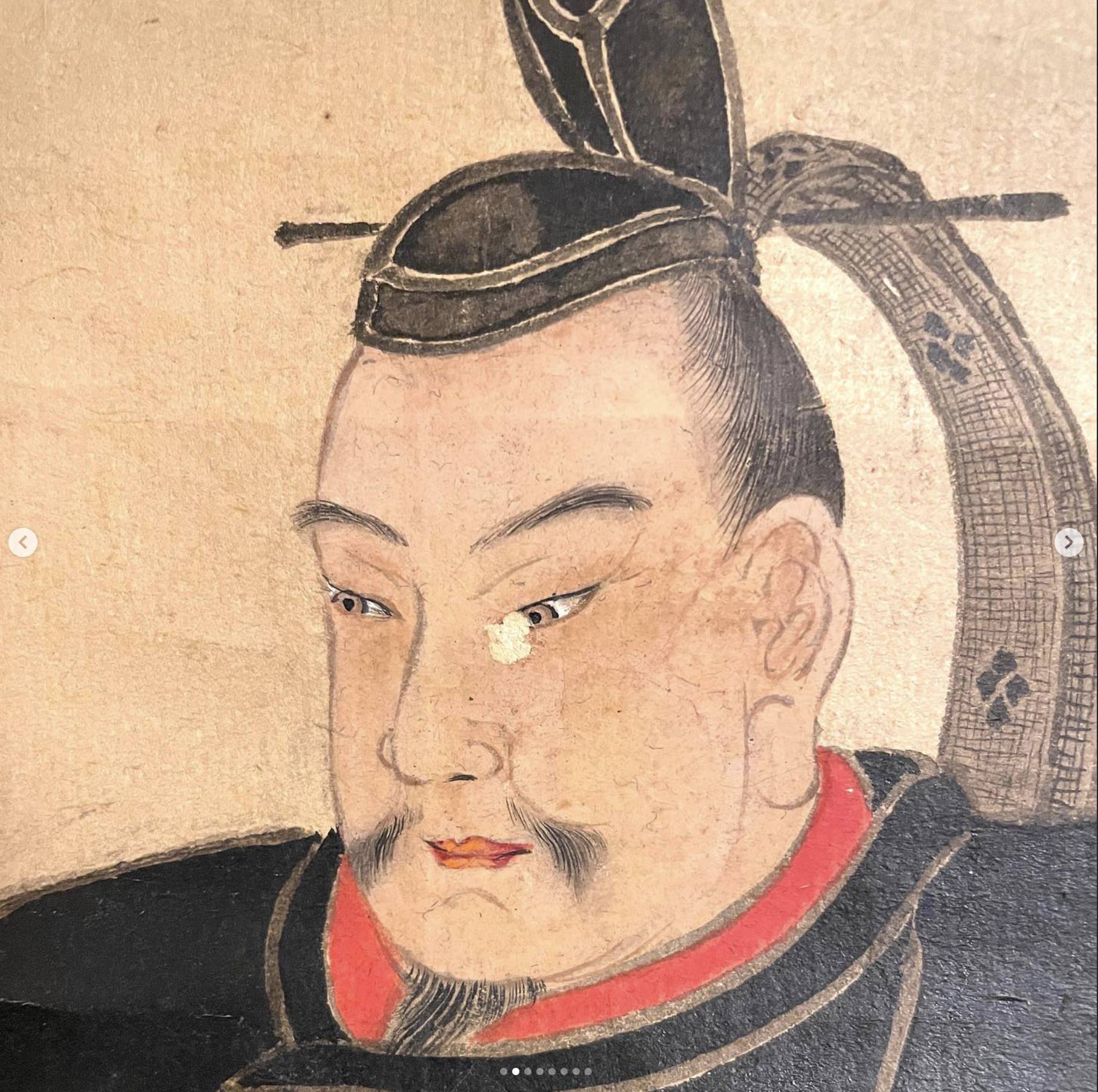 菅原道真公図の部分