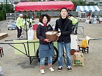 小金井 コーヒー屋台 出茶屋さんの火鉢