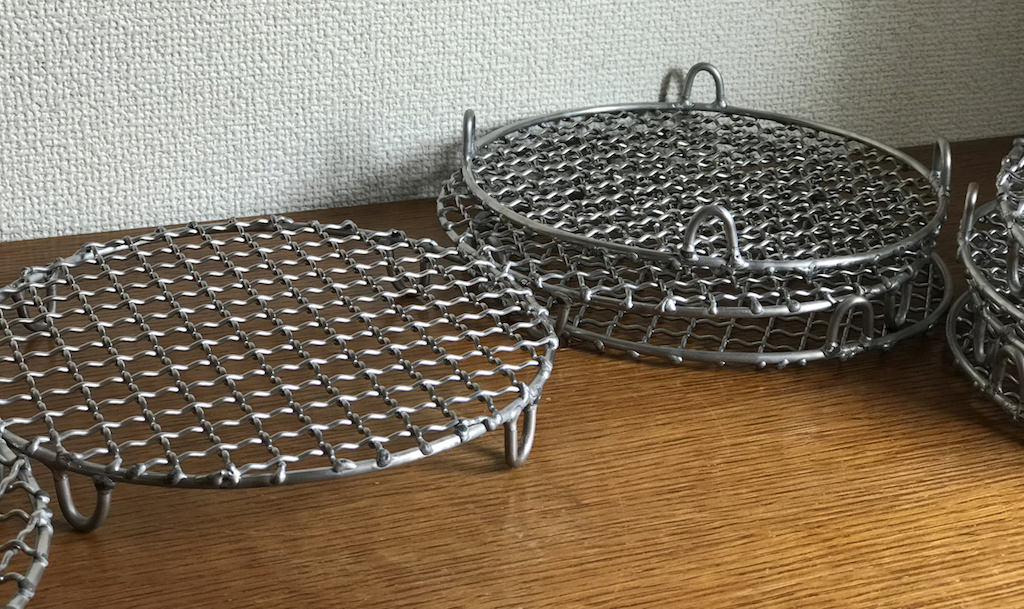 中村さんのステンレス焼き網
