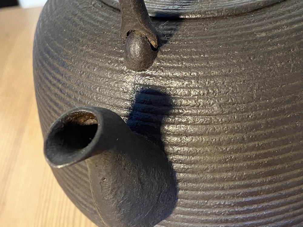 鉄瓶修理後
