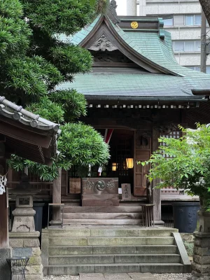 広尾稲荷神社さんの社殿