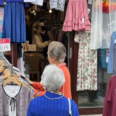 高円寺の古着屋