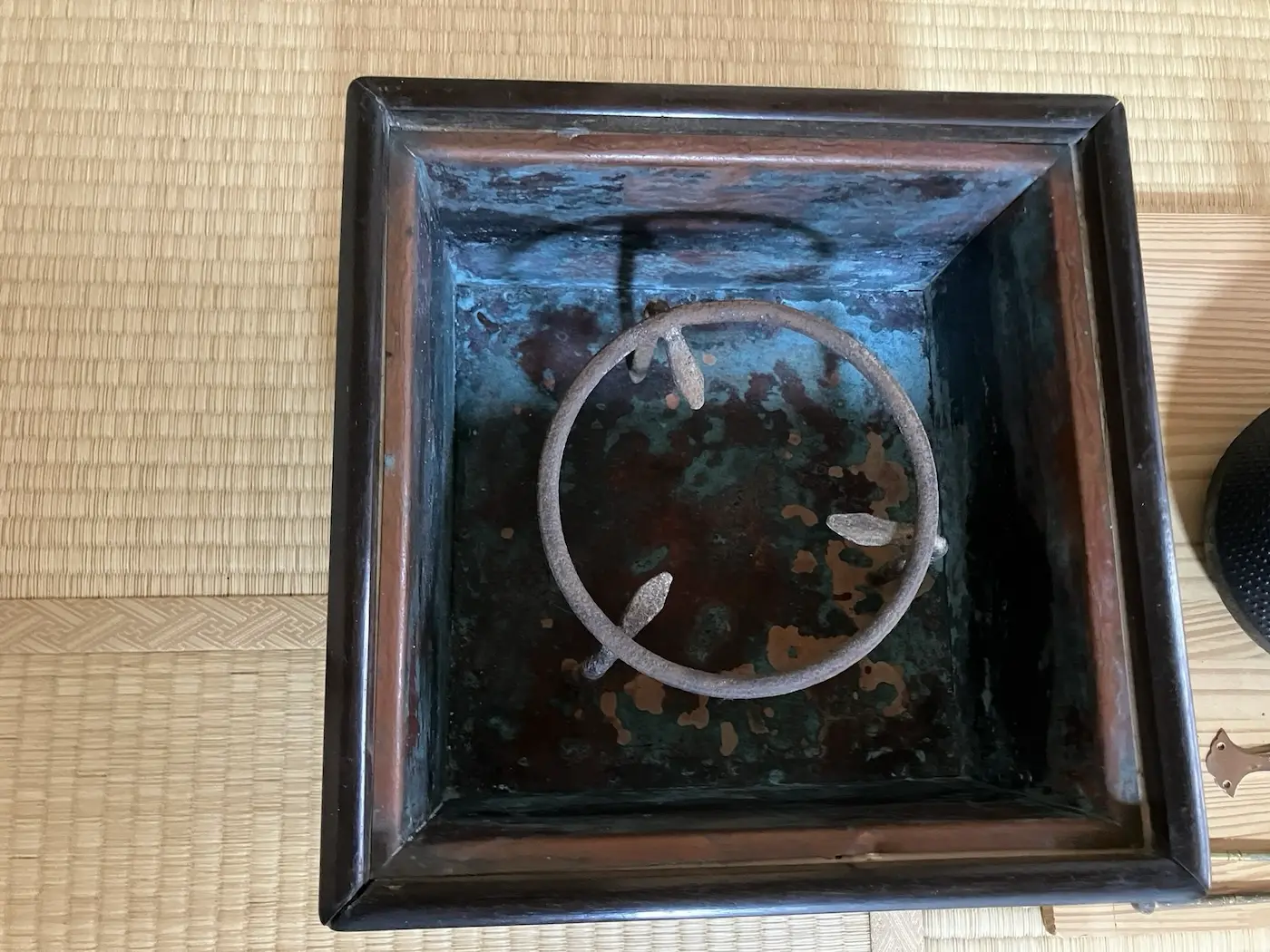 黒檀の火鉢のフルセット 掛軸までのオール - 画像 (8)