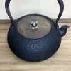 龍文堂 修理済みの鉄瓶